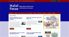 Desktop Screenshot of halalfocus.net